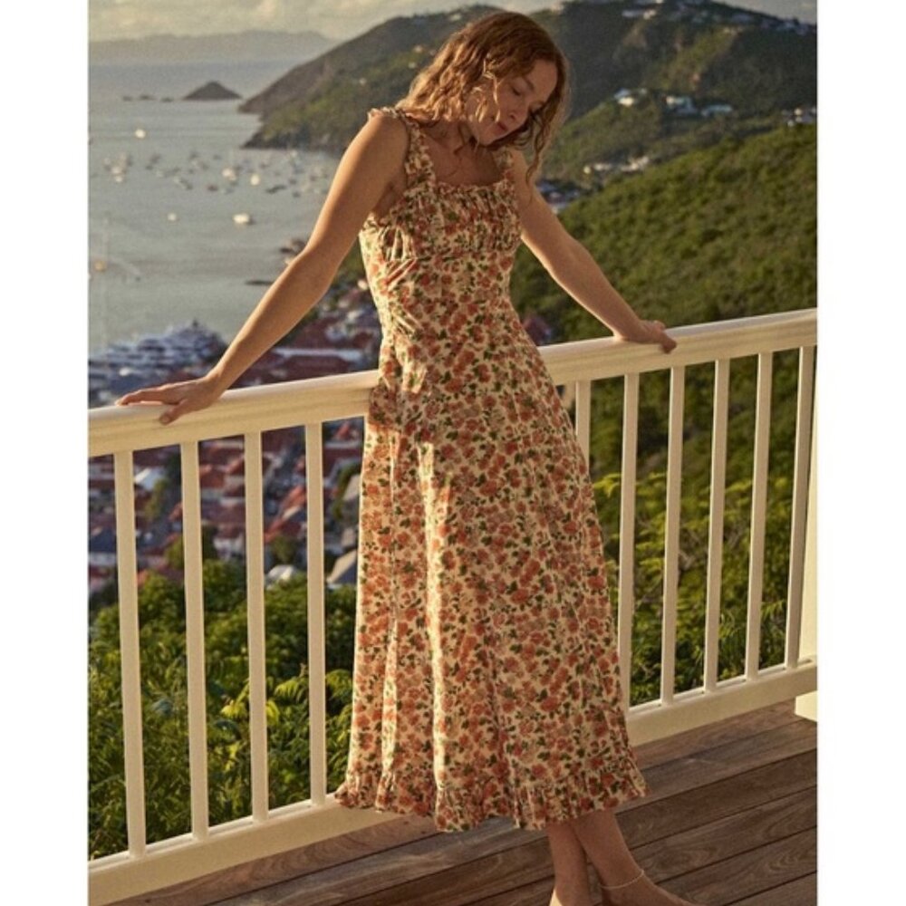 Doen Roma Dress in Lydden Garden (size S)